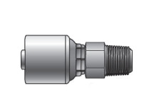 NPTF Male Hose Tail to Suit 3/4" Hose