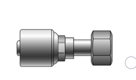 ORFS Female Hose Tail to Suit 3/8" Hose